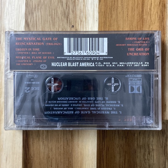 KATAKLYSM - The Mystical Gate of Reincarnation 1993 Cassette ( Collectible) - Picture 2 of 6